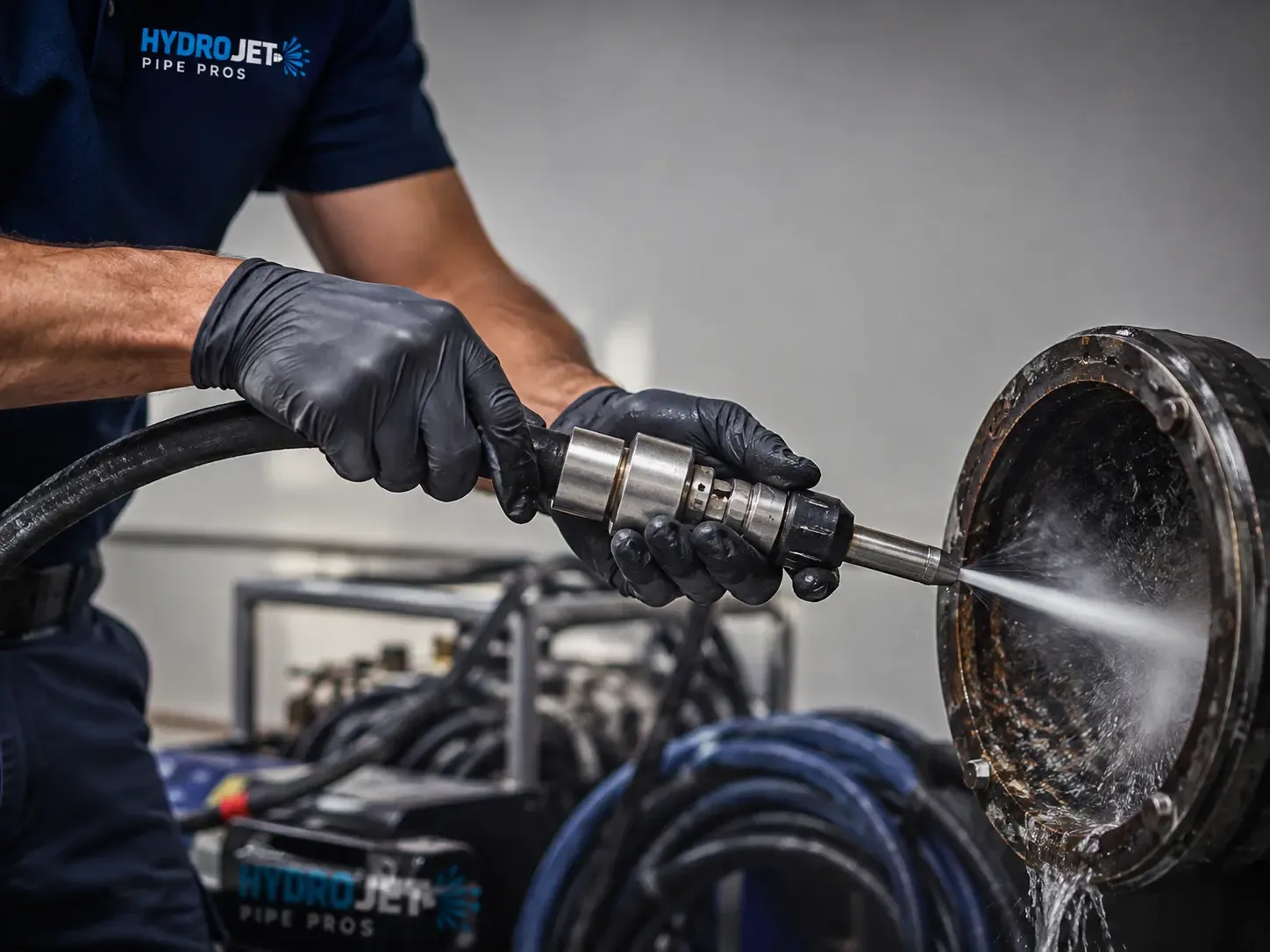 Hydro Jet Pipe Descaling in Sumas, WA